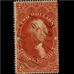 1860s US Revenue Stamp $2 Probate (STM-1494)