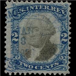 1870s US Revenue Stamp 2c (STM-1396)