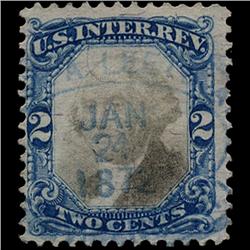 1870s US Revenue Stamp 2c (STM-1397)