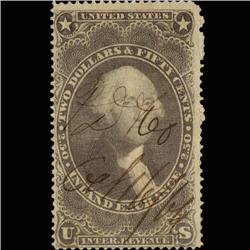 1860s US Revenue Stamp $2.50 Inland Exch. (STM-1430)