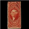 Image 1 : 1860s US Revenue Stamp $1 Entry of Goods (STM-1519)