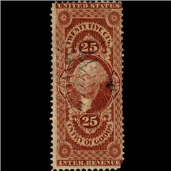 1860s US Revenue Stamp 50c Entry of Goods (STM-1488)