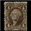 Image 1 : 1860s US Revenue Stamp 4c Inland Exchange (STM-1520)