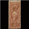 Image 1 : 1860s US Revenue Stamp 25c Entry of Goods (STM-1446)