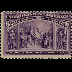 1892 US Colombian Exposition 6c Mint Stamp (STM-1408)