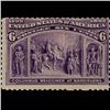 Image 1 : 1892 US Colombian Exposition 6c Mint Stamp (STM-1408)