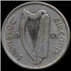 Image 2 : 1931 Ireland 1/2 Crown Higher Grade (COI-7374)