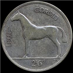 1934 Ireland 1/2 Crown Higher Grade (COI-7375)