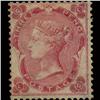 Image 1 : 1862 RARE GB 3p Pale Rose Mint Stamp RARE MH (STM-1555)