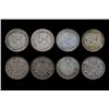 Image 1 : 1913-36 Canada 10c Silver Lot of 8 (COI-7410)