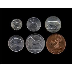 1963 Ireland Uncirculated Set 6 Pcs (COI-7383)