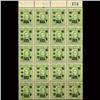 Image 1 : 1947 China $500 Surcharge on 5c Green MNH Blk 20 (STM-1582)