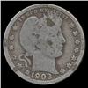 Image 1 : 1902S Barber Quarter Better Circulated (COI-7427)