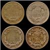 Image 2 : 1858 Flying Eagle Cent Set of 4 Better Circulated (COI-7440)