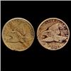 Image 1 : 1858 Flying Eagle Cent Pair Circulated (COI-7441)