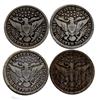Image 2 : 1898 Barber Quarters Lot of 4 Better Circulated (COI-7419)
