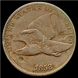 1858 Flying Eagle Cent Higher Grade (COI-7442)