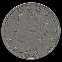 1883 Liberty Nickel Higher Grade No CENTS (COI-7628)