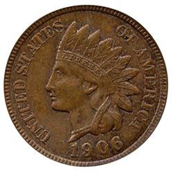 1906 Indian Cent Uncirculated MS65 BN (COI-7521)