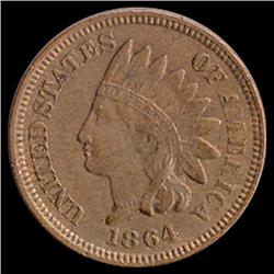 1864 Indian Cent Higher Grade Copper ERROR (COI-7463)