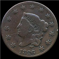 1826 Lg Cent Higher Grade (COI-7595)