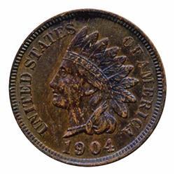1904 Indian Cent Uncirculated MS64 BN (COI-7519)
