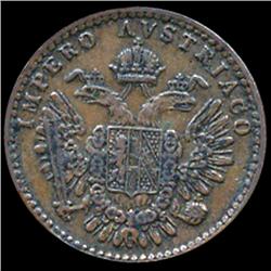 1852M Lombardy Venezia 3c Higher Grade (COI-7591)