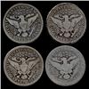 Image 2 : 1905P/O/S Barber Quarters Lot of 4 Better Circ. (COI-7430)