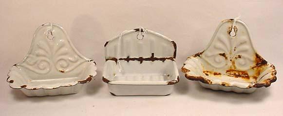 Vintage Enamel Soap Dish