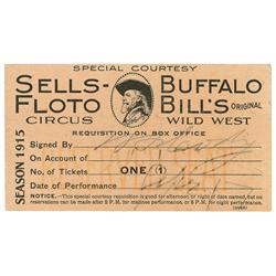 William F. ‘Buffalo Bill’ Cody