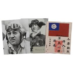 Pappy Boyington and Masajiro Kawato