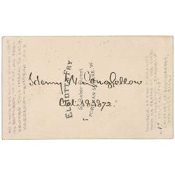 Henry Wadsworth Longfellow