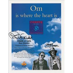 Beatles: George Harrison and Ravi Shankar