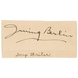 Irving Berlin