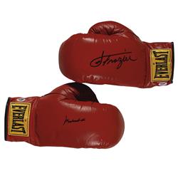 Muhammad Ali and Joe Frazier