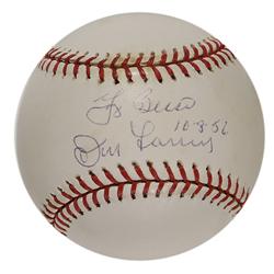 Yogi Berra and Don Larsen