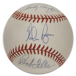 Sandy Koufax, Nolan Ryan, and Bob Feller