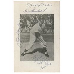 Mickey Mantle and Ralph Terry