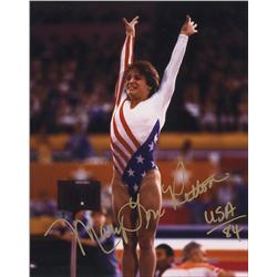 Mary Lou Retton and Nadia Comaneci