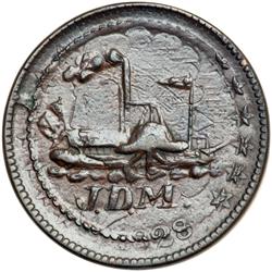 1828 C-1 R1 Counterstamped EF40.