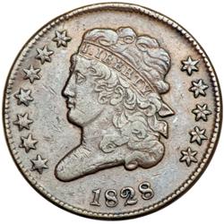 1828 C-2 R1 12-Star Obverse F15+.