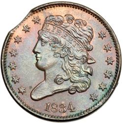 1834 C-1 R1 MS62.