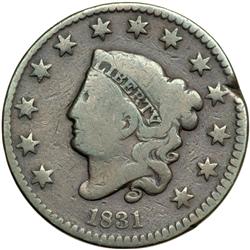 1831 N-4 R3 Small Letters Reverse VG7.