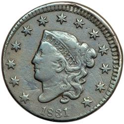 1831 N-10 R3 Large Letters Reverse VG10.