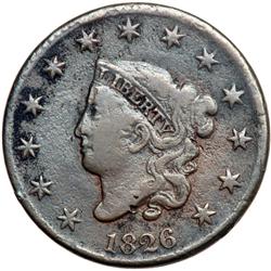 1826 N-1 R2 Masonic Token VG7.