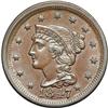 Image 1 : 1847 N-5 R3+ Repunched 84 EF45+.