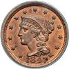 Image 1 : 1847 N-6 R1 PCGS graded MS63 Red & Brown.