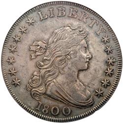 1800 Bust $1 NGC AU58