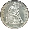 Image 1 : 1857 Liberty Seated $1 NGC MS64