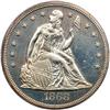 Image 1 : 1868 Liberty Seated $1